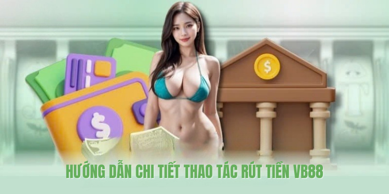 Hướng dẫn chi tiết thao tác rút tiền VB88